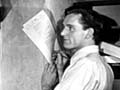 Learning lines for his screen debut