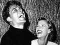 Off-set with Honor Blackman, his co-star in Green Grow the Rushes