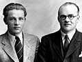 Philip Burton (left), the man who gave Richard his surname